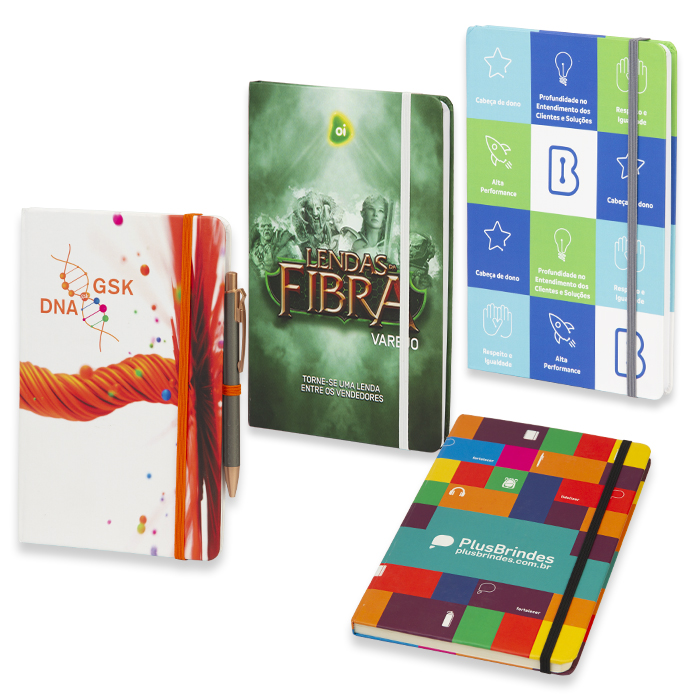 Caderneta Tipo Italiana Personalizada